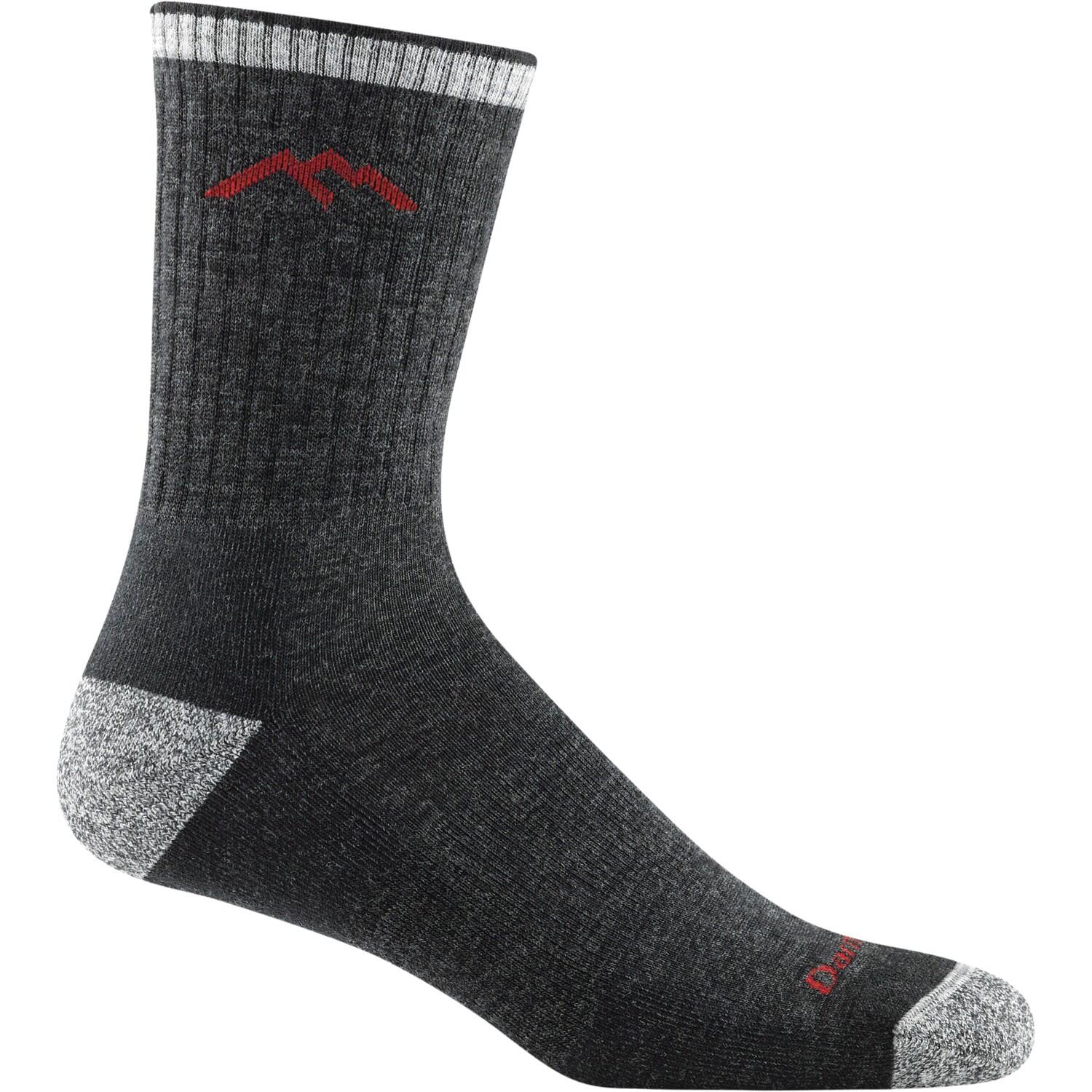 Darn Tough Men Midweight Merino Micro Crew Wandelsokken - Zwart - 46/49 2/7