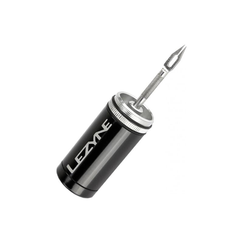 Lezyne Kit Reparare Tubeless, tub aluminiu, 5 dopuri