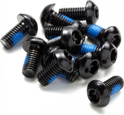 Reverse disc rotor bolt steel m5 x 10mm black