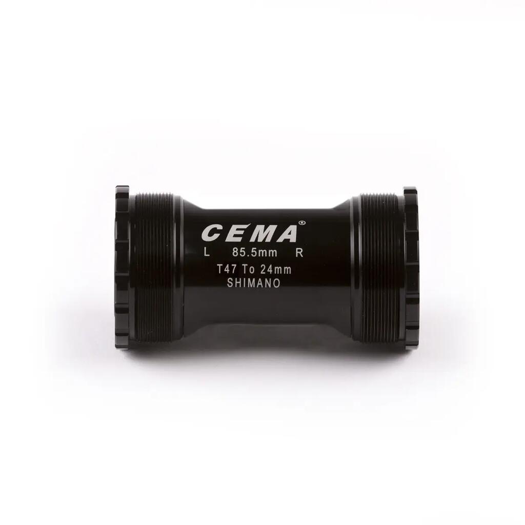Sram Cema T47 Bottom Bracket - Trek Dub Stainless Steel Black