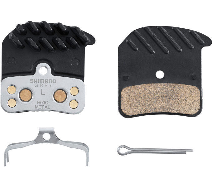 Shimano Metal H03C Brake Pad Pair 2/3