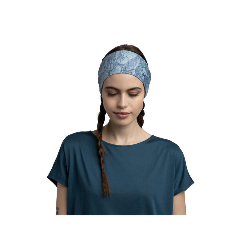 Banderolă pentru cap BUFF Coolnet UV Wide Laces