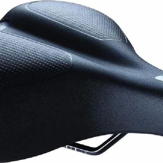 BBB Saddle ComfortPlus Upright shape memory Black