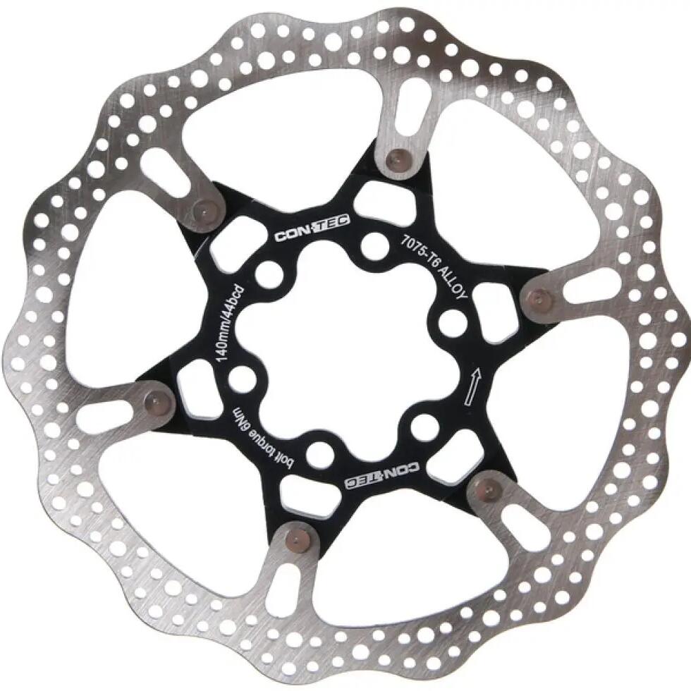 CONTEC cdr-hd 1 140 mm 2-piece stainless steel brake disc.