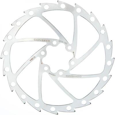Contec remschijf cdr-2 160mm x 1,8mm 6-gaats