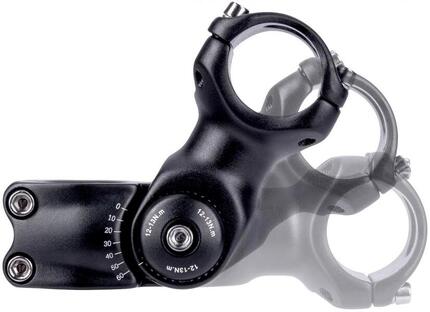 Contec stuurpen Lida 25,4 mm 1 1/8" 130 mm zwart