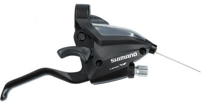 Leva del freno e del deragliatore della bicicletta 2 dita Shimano ST-EF500 V-Bra