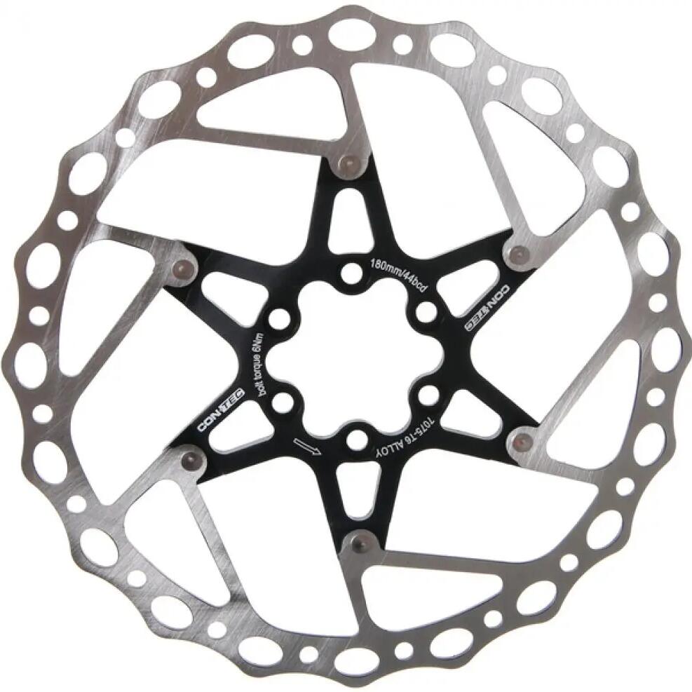 CONTEC CDR‑HD 2 180 mm 2-piece 6-hole Stainless Steel Brake Disc.