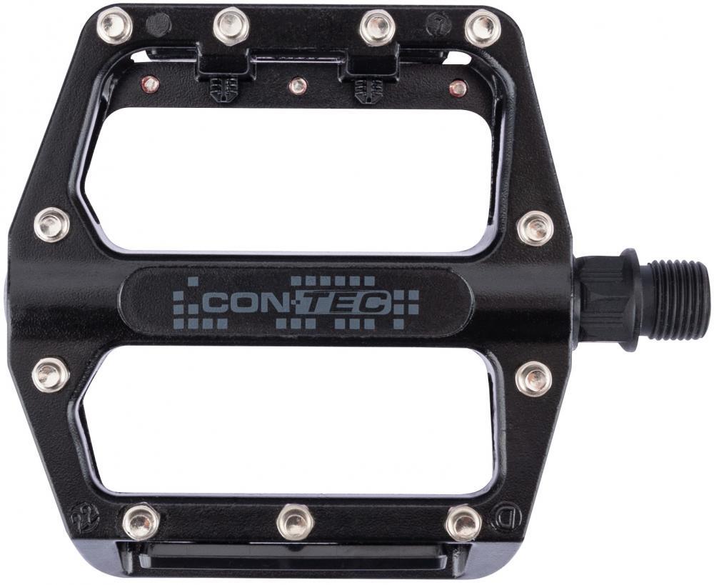 CONTEC 2Black Pedales Plataforma Aluminio Eje CrMo Pines Intercambiables 3/3