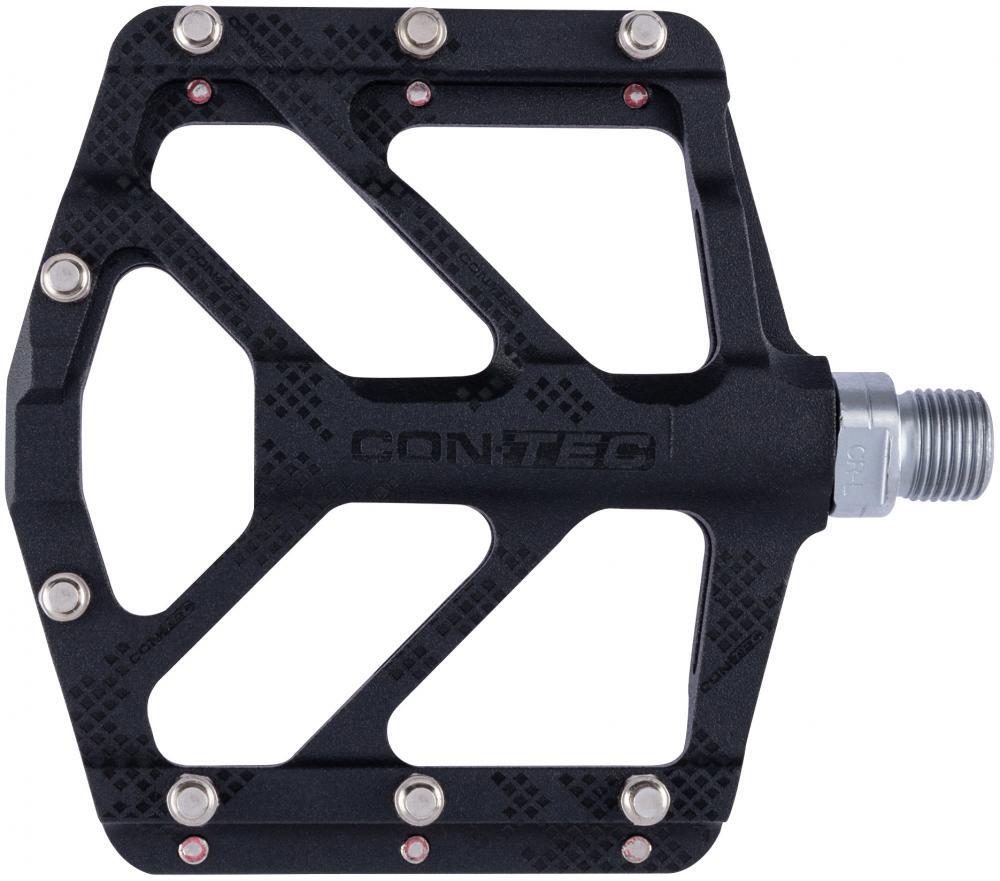 Pedal plano CONTEC Spatula II aluminio 9/16" 3/3