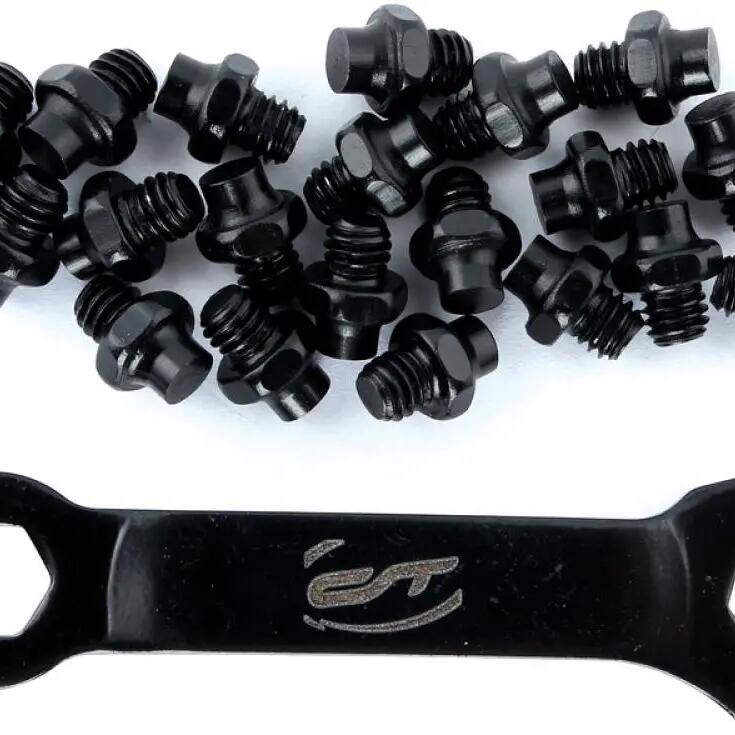 CONTEC R-Pins Select MTB pedal pins, aluminium, 20 pcs, incl. key