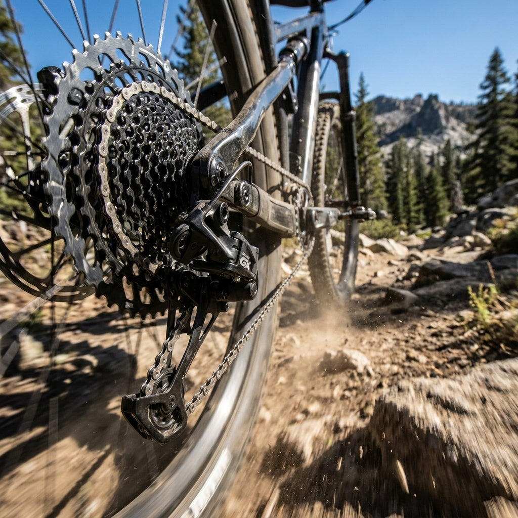 Grupo de bicicletas de montanha Sram Grp Sram Gx Eagle Dub Bst Lunar (Der., Trig 2/3