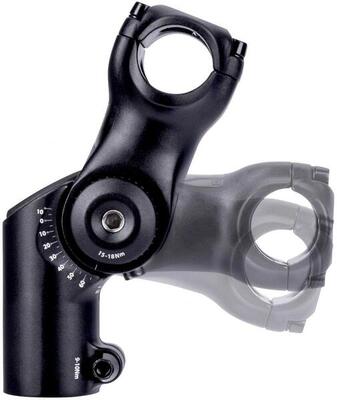 Contec stuurpen seto hybrid 80 mm 25,4 mm zwart