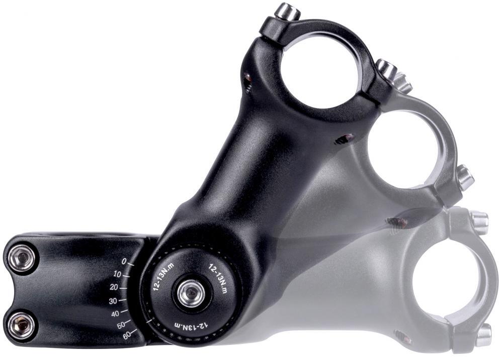 CONTEC Lida regulowany wspornik kierownicy A-head 31,8x110 mm czarny