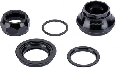 Contec balhoofdset hs-40 1 1\/8z alu semi-geïntegreerd zwart