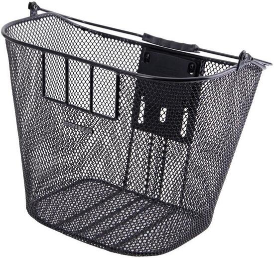 Contec panier de vélo Espresso KF noir 25x34x28 cm