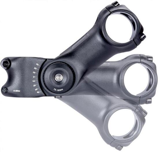 CONTEC Seto regulowany mostek A-head 110 mm 25,4 mm czarny