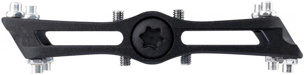 CONTEC Spurt pédale plate 9/16" aluminium noir 3/3