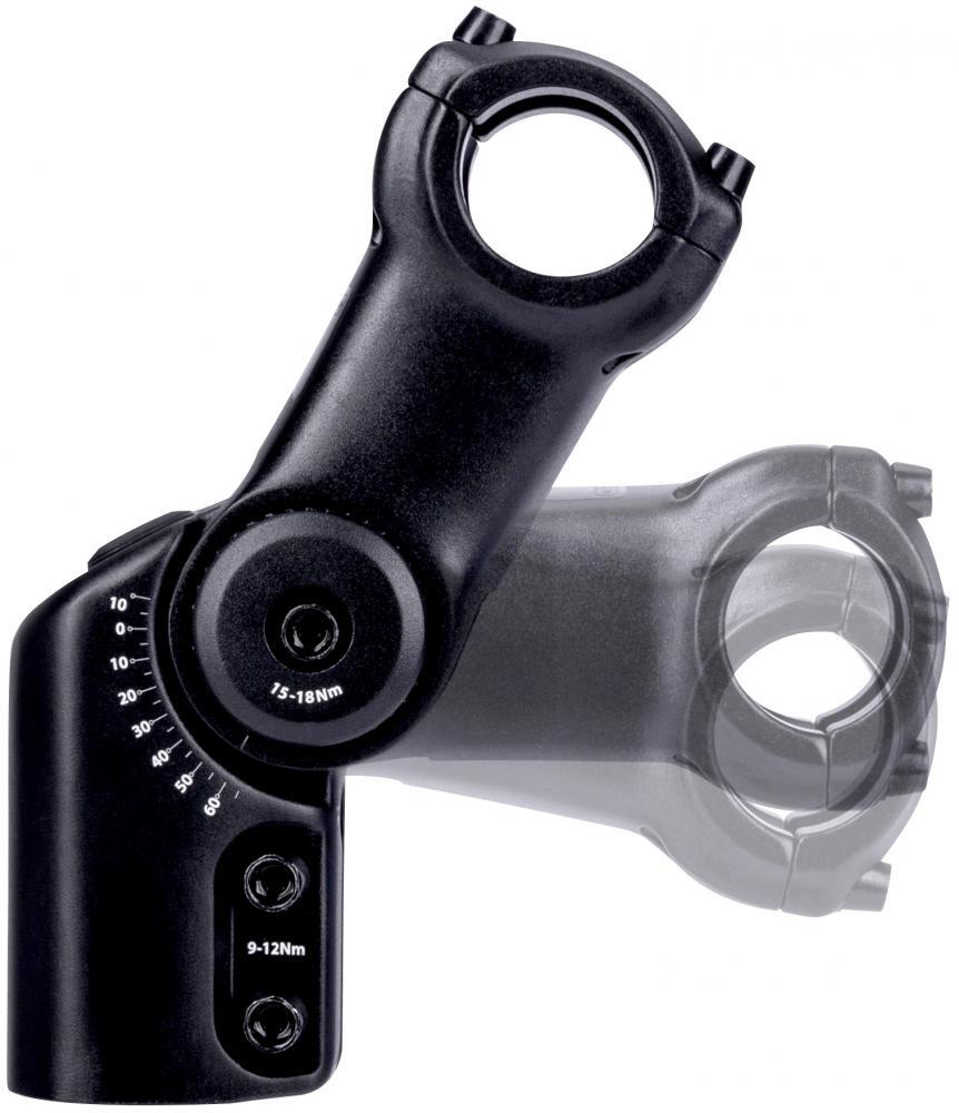 CONTEC Ueda Hybrid regulowany mostek 31,8/28,6×80 mm czarny