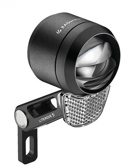 LED-E-Bike-Scheinwerfer LITEMOVE SEC-150 12 V (10,5~16V), 150 Lux, Halter obe...