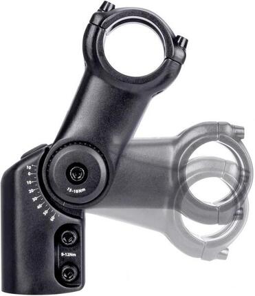 Mostek CONTEC Ueda Hybrid regulowany 31,8/28,6x90mm czarny