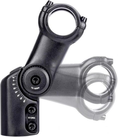 Mostek CONTEC Ueda Hybrid regulowany 31,8/28,6x90mm czarny