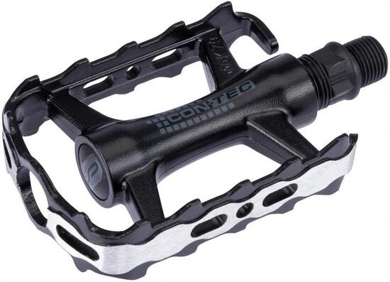 Contec Pedal CP-042 MTB Alu silber/schwarz