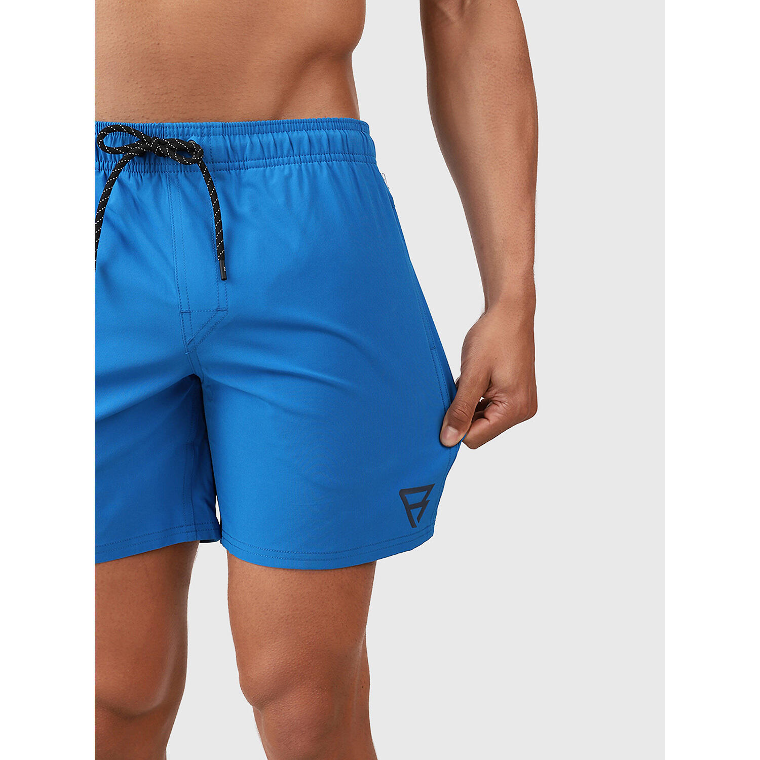 Short de Bain Homme Fermeture Éclair Iconic Bleu III 5/7