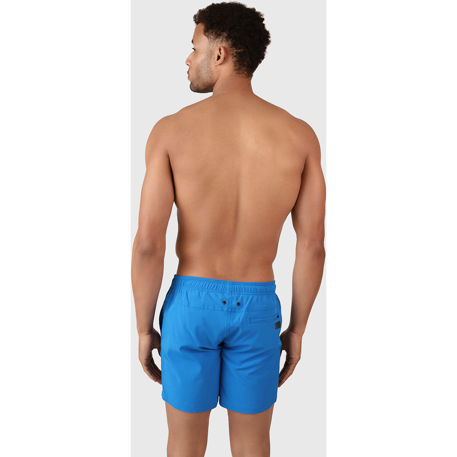 Short de Bain Homme Fermeture Éclair Iconic Bleu III 4/7