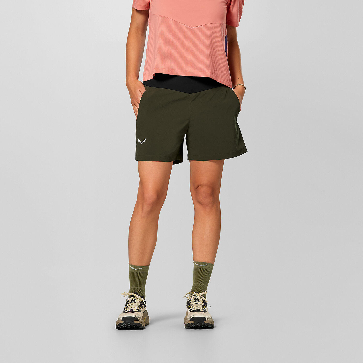 Wandelbroeken voor dames Salewa Pedroc Light 5/6