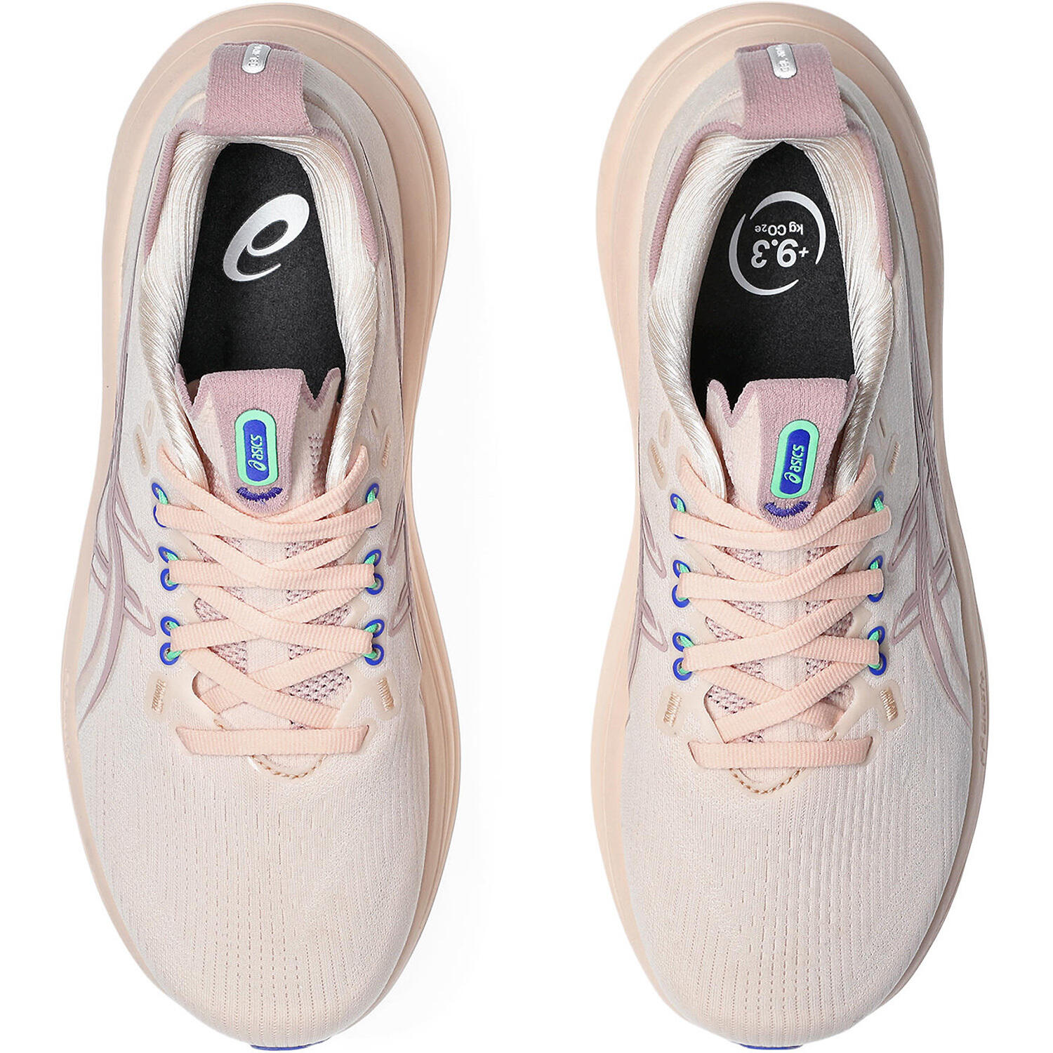 Tênis de corrida Asics modelo 1012B899-700 para mulheres 3/6