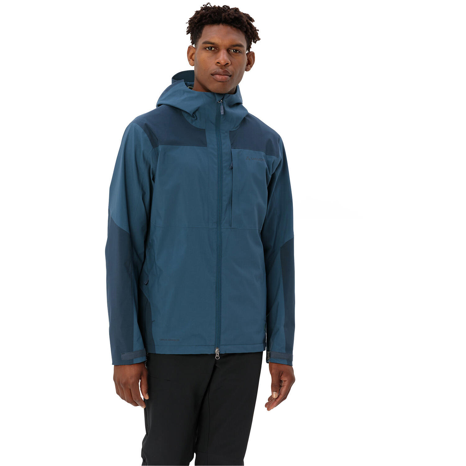 Giacca impermeabile da trekking con cappuccio VAUDE Elope II 3/7