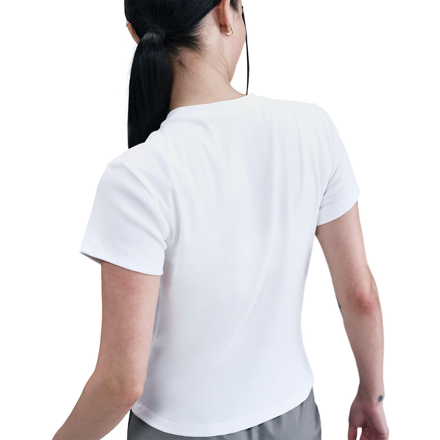 Damen Shirt W NSW RIB TGHT SS TEE 2/7