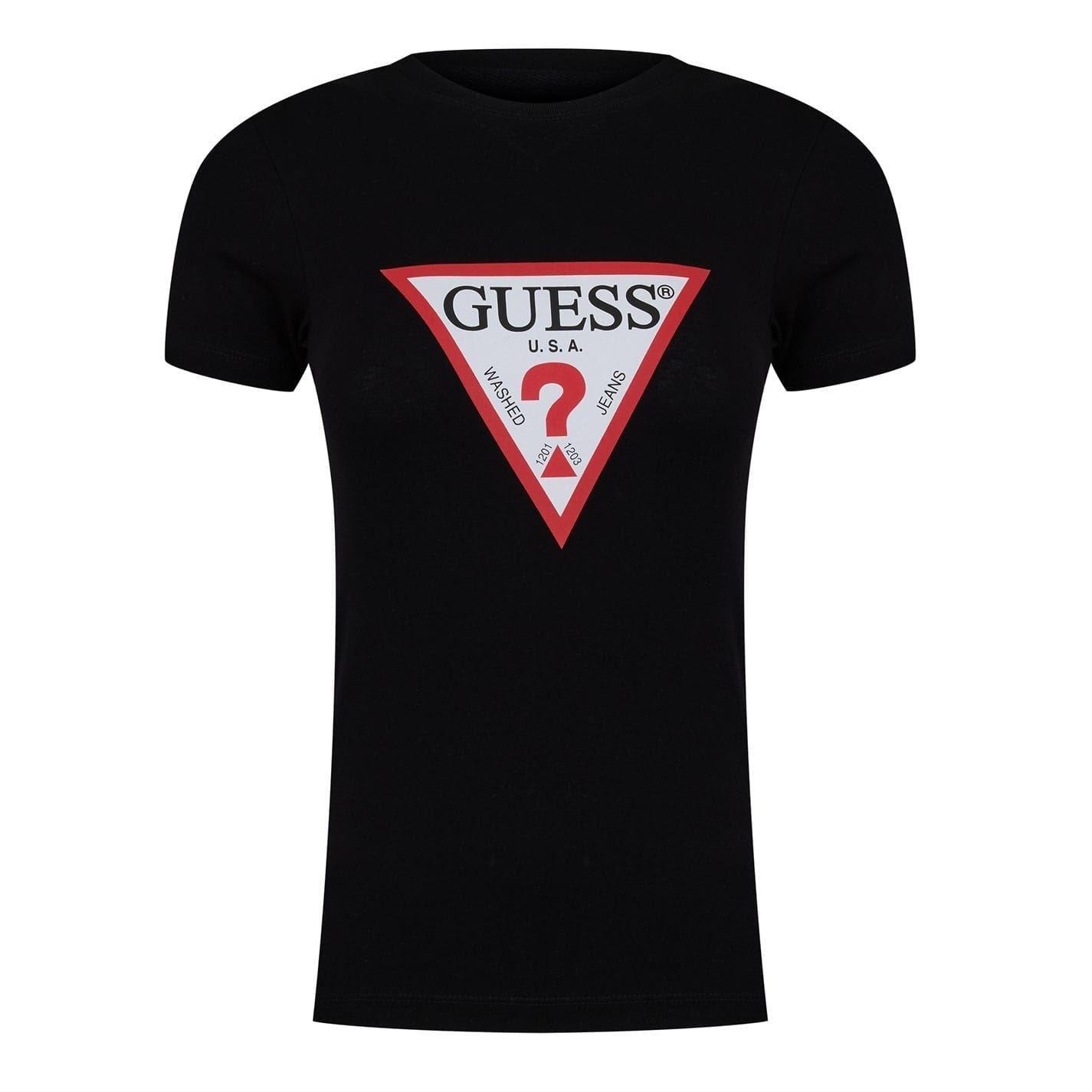 Guess Womens/Ladies Logo Cotton T-Shirt