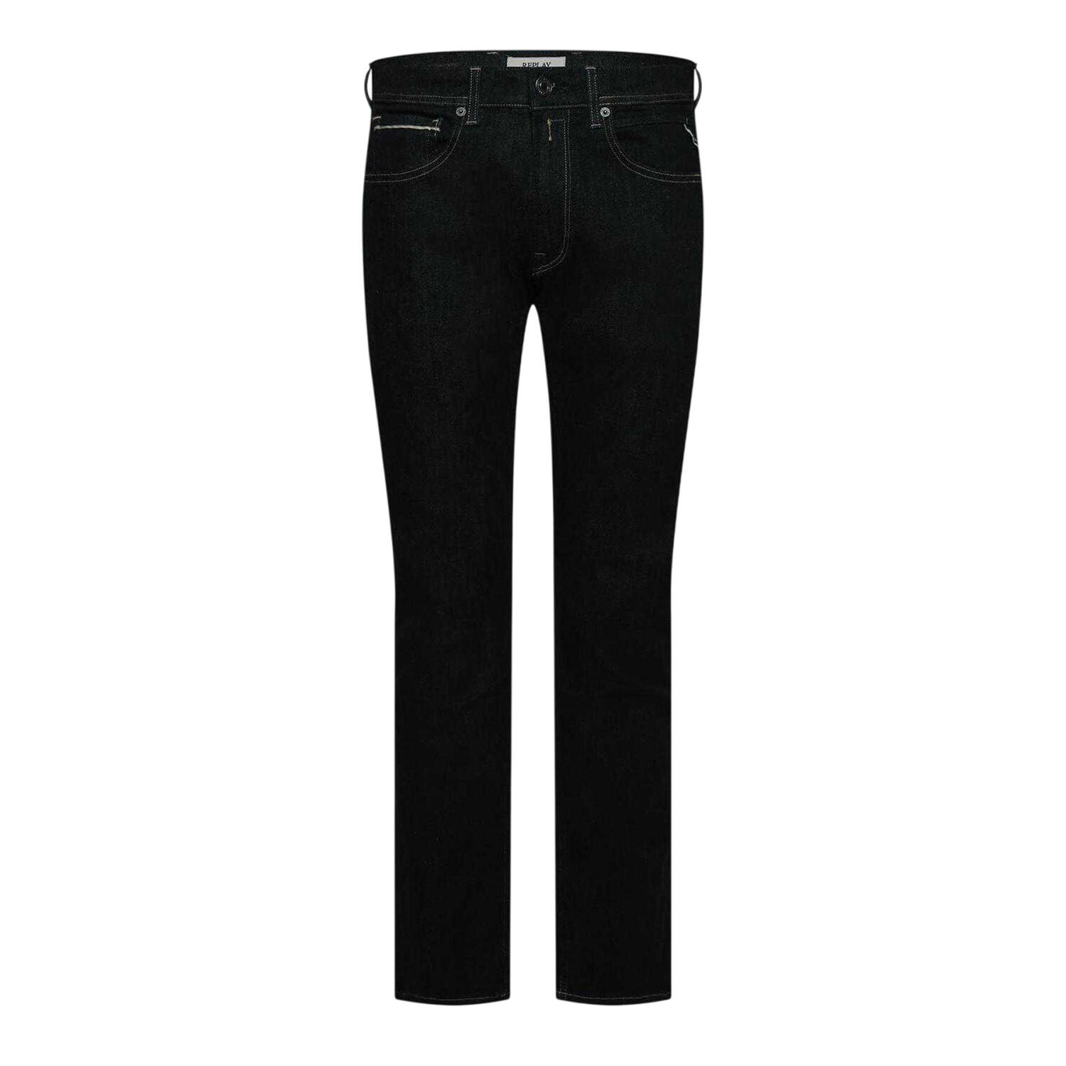 Replay Mens Denim Straight Jeans