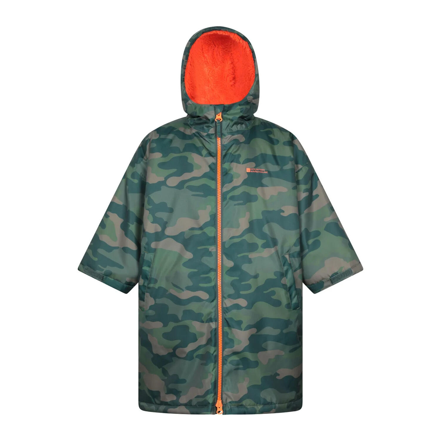 Mountain Warehouse Childrens/Kids Tidal Camouflage Waterproof Changing Robe