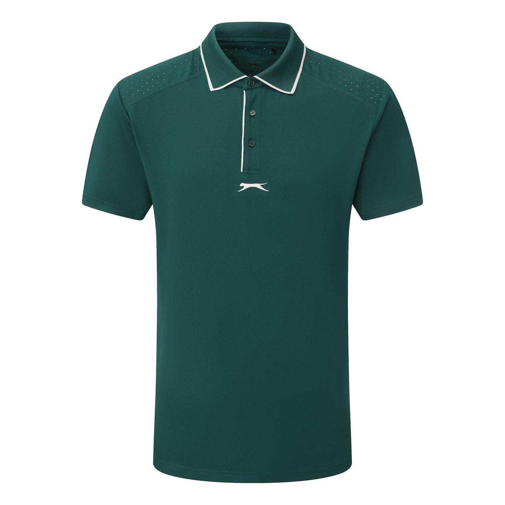 Slazenger Mens Performance Regular Short-Sleeved Polo Shirt