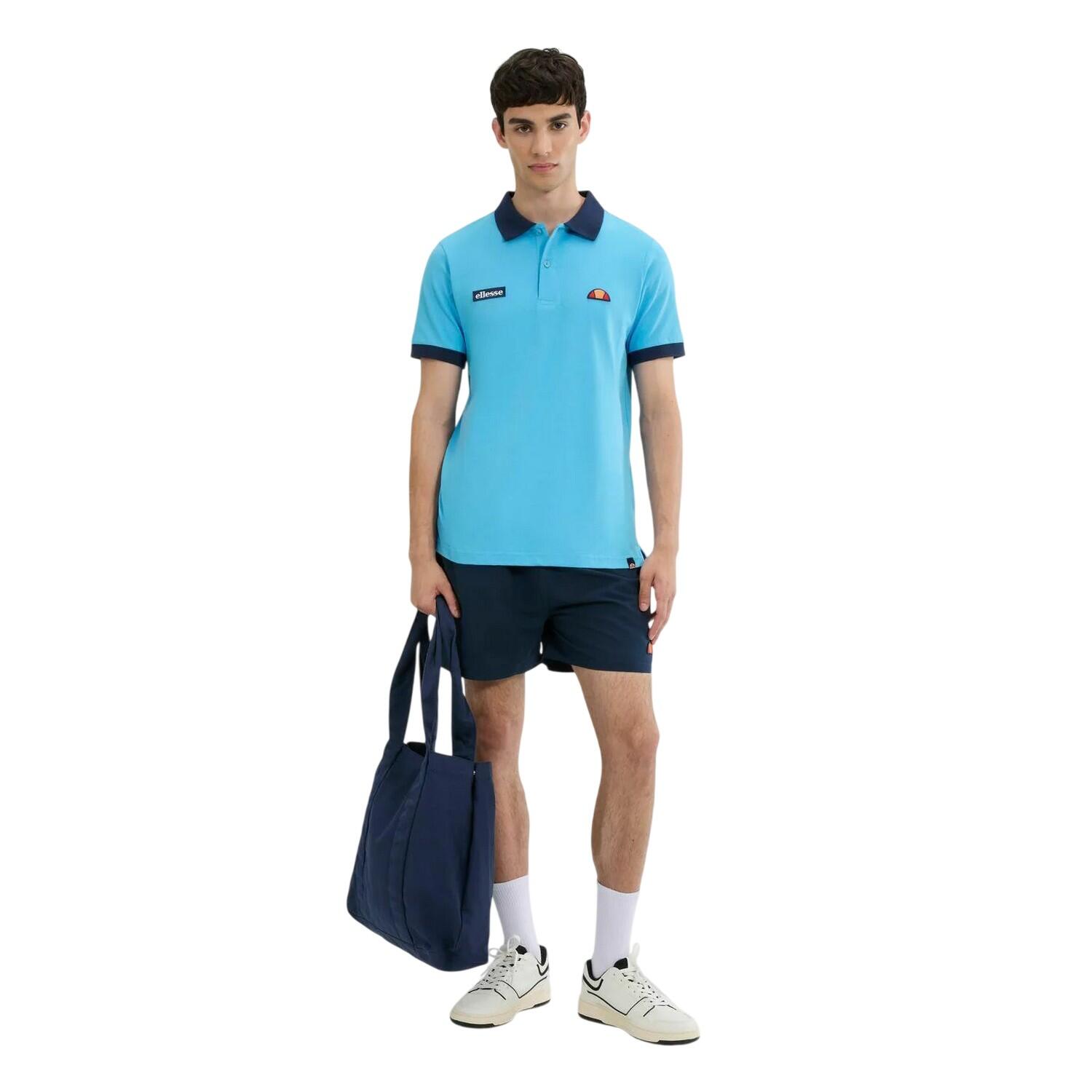 Ellesse Mens Lessepsia Logo Cotton Polo Shirt
