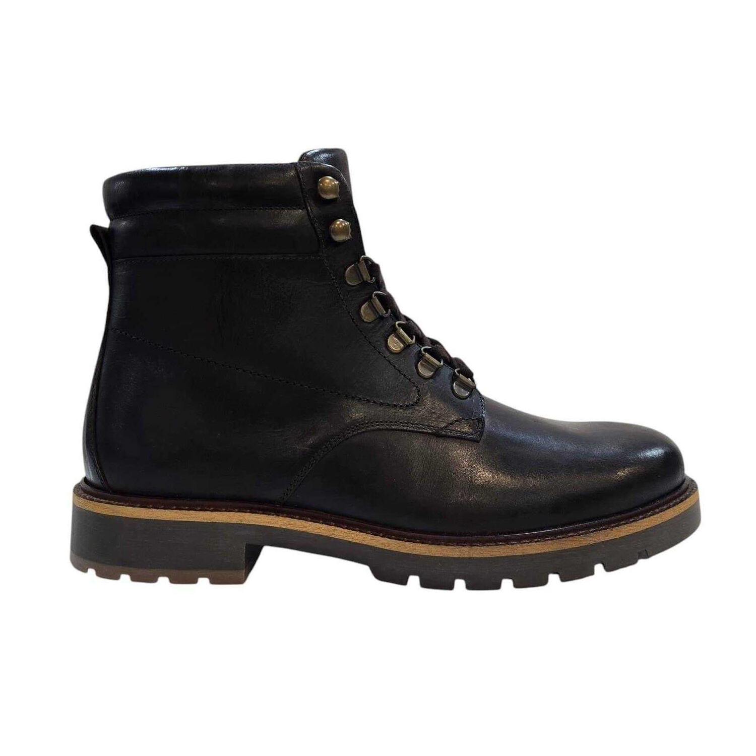 Firetrap Mens Portal Leather Hiking Boots
