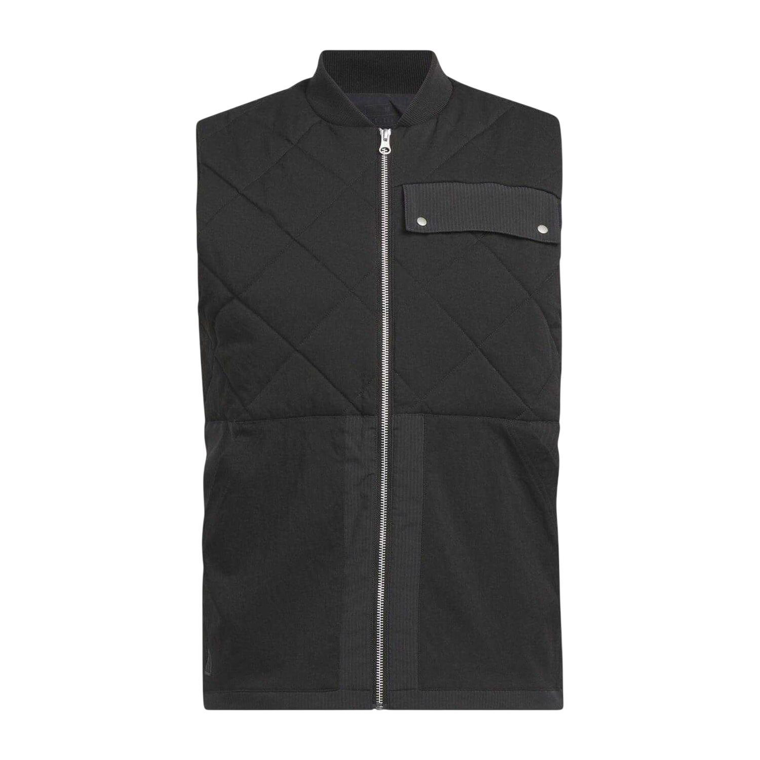 Adidas Mens Golf Quilted Recycled Polyester Gilet