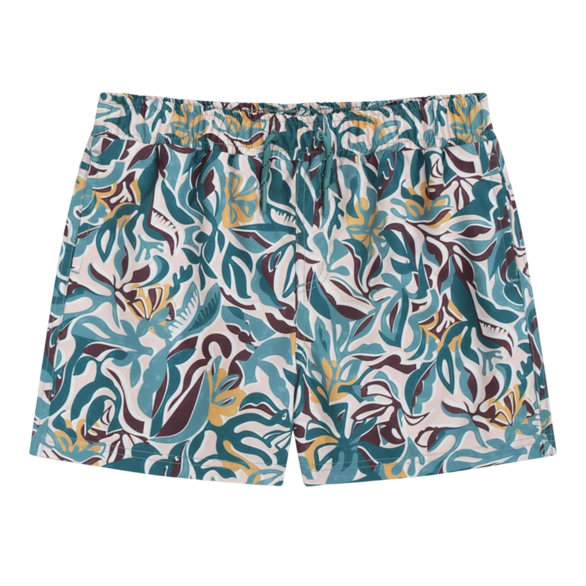 Animal Childrens/Kids Jed Abstract Floral Boardshorts