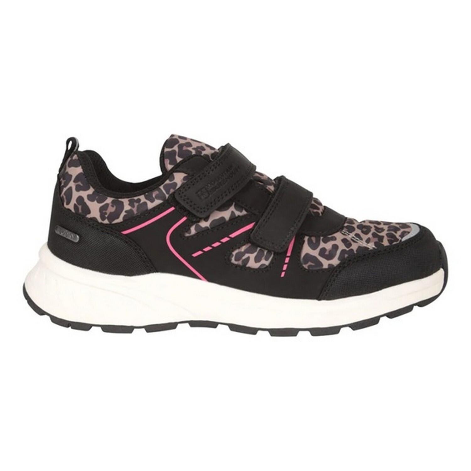 Mountain Warehouse Childrens/Kids Jupiter Adaptive Leopard Waterproof Trainers