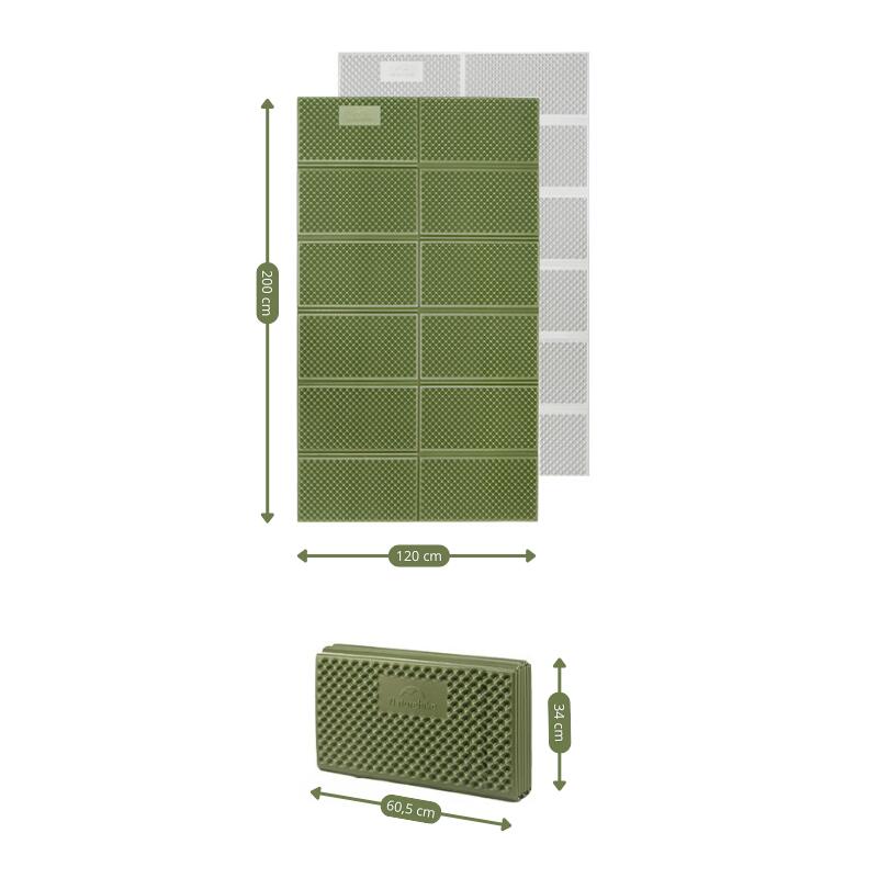 2-Personen-Isomatte Egg Crate Folding Mat Double R 1.8 CNK2450WS044 200x120cm 4/6