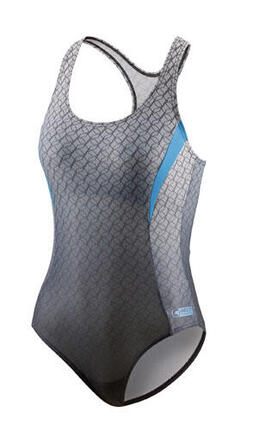 Beco Maillot de compétition gris et bleu