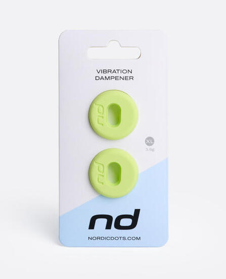 Amortisseur de Vibrations pour Raquette de Tennis Sky Blue/Neon Yellow