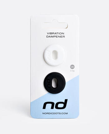 Amortisseur de Vibrations pour Raquette de Tennis Blanc/Noir LITE