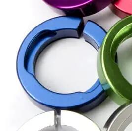 Anneaux de serrage pour le système Lock-On - noir 1/1