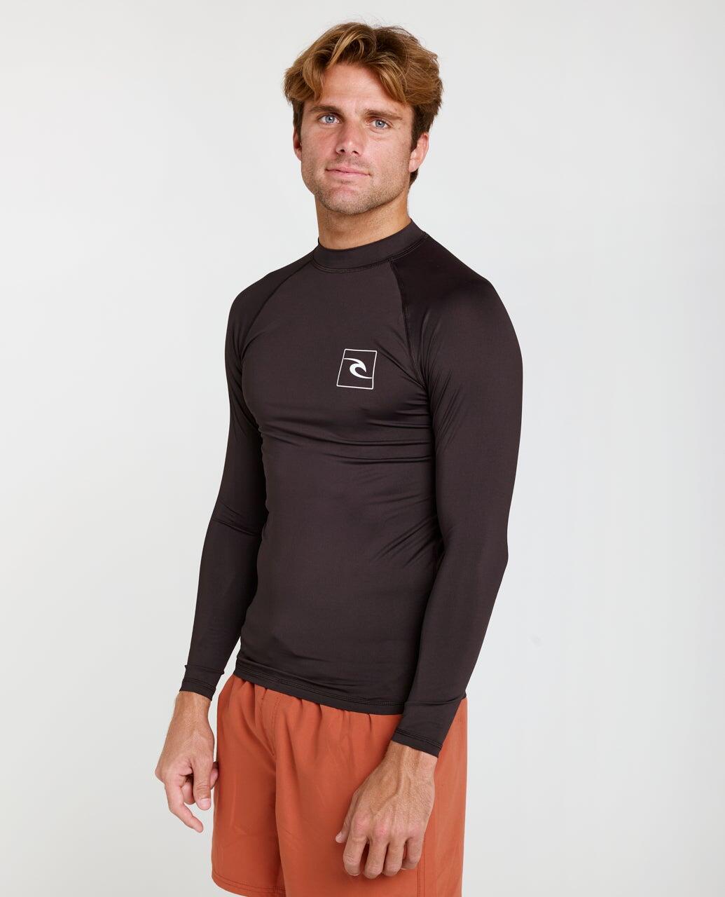 T-shirt anti-UV Homme Streamline UPF Long Sleeve Rash Vest - Black 2/6
