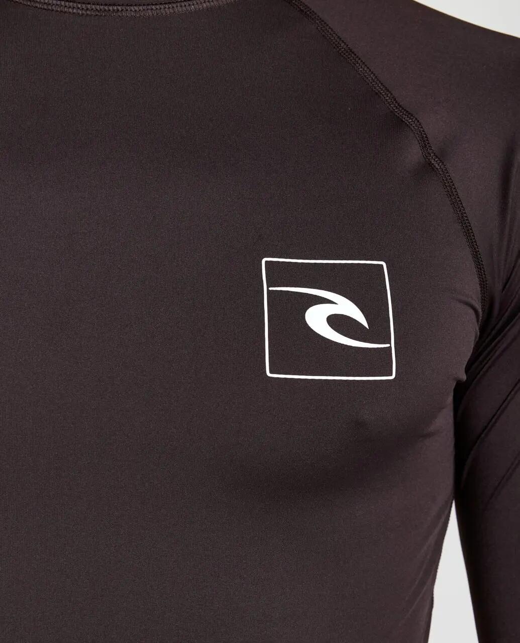 T-shirt anti-UV Uomo Streamline UPF Long Sleeve Rash Vest - Black 6/6