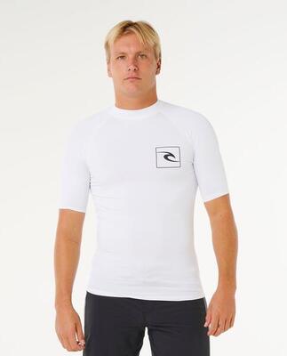 Uv-shirt heren streamline upf short sleeve rash vest - aloe